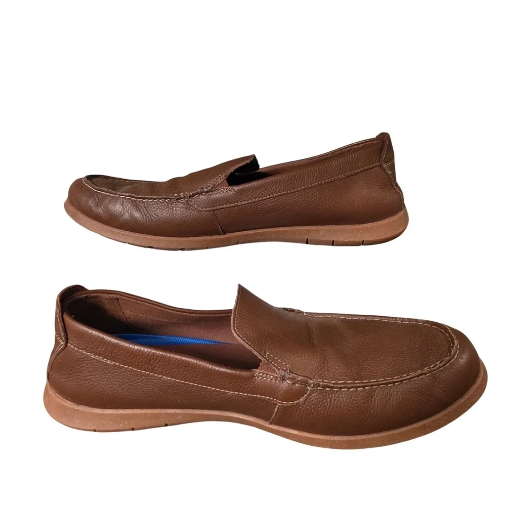 Clarks Collection Mens‎ Loafers Leather Slip On Casual Comfort Driving Shoes